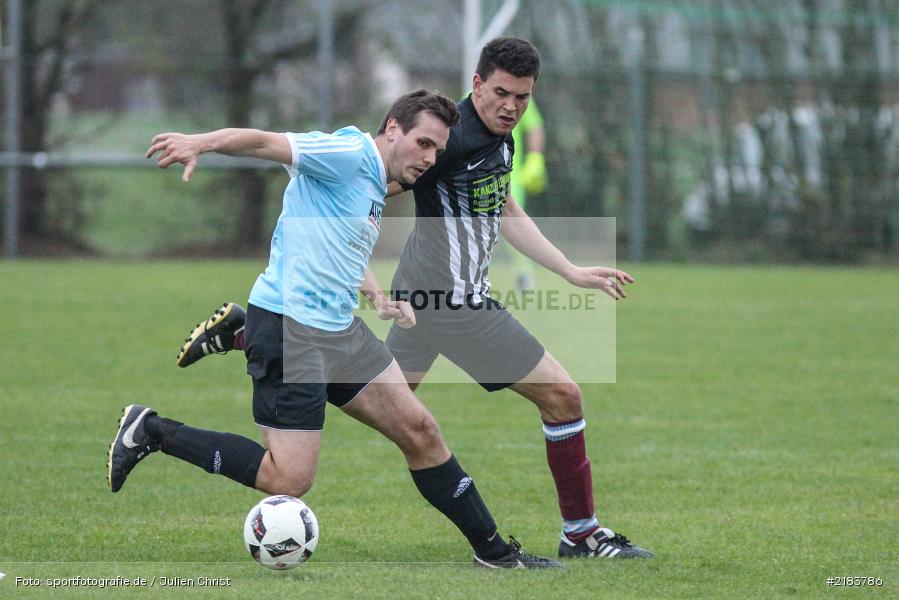 Christopher Gebert, Nicolai Zull, 05.04.2017, Kreisliga Würzburg, SV Altfeld, TSV Retzbach - Bild-ID: 2183786 Christopher Gebert, Nicolai Zull, 05.04.2017, Kreisliga Würzburg, SV Altfeld, TSV Retzbach - Bild-ID: 2183786