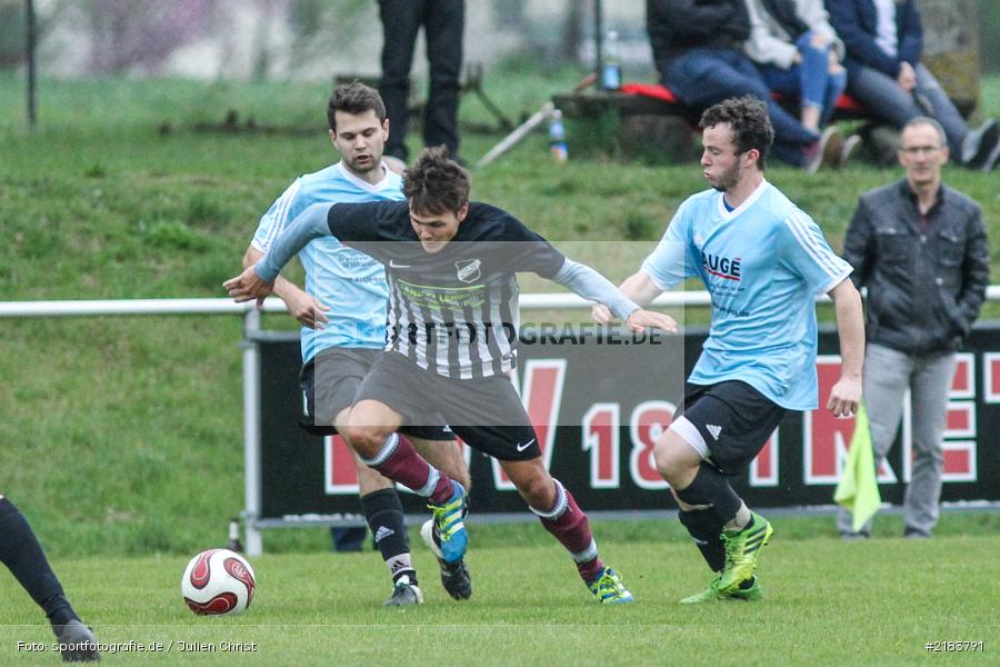 Christoph Kaufmann, Lukas Walter, Andreas Köhler, 05.04.2017, Kreisliga Würzburg, SV Altfeld, TSV Retzbach - Bild-ID: 2183791