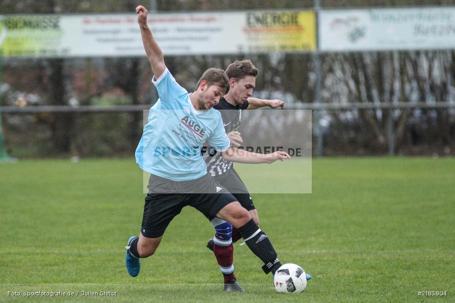 Evan-Martin Fertig, Lukas Gößwein, 05.04.2017, Kreisliga Würzburg, SV Altfeld, TSV Retzbach - Bild-ID: 2183804