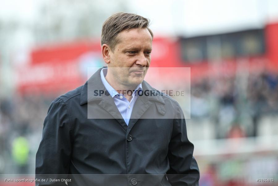 Horst Heldt, 07.04.2017, Fussball, 2. Bundesliga, Hannover 96, FC Würzburger Kickers - Bild-ID: 2183813 Horst Heldt, 07.04.2017, Fussball, 2. Bundesliga, Hannover 96, FC Würzburger Kickers - Bild-ID: 2183813