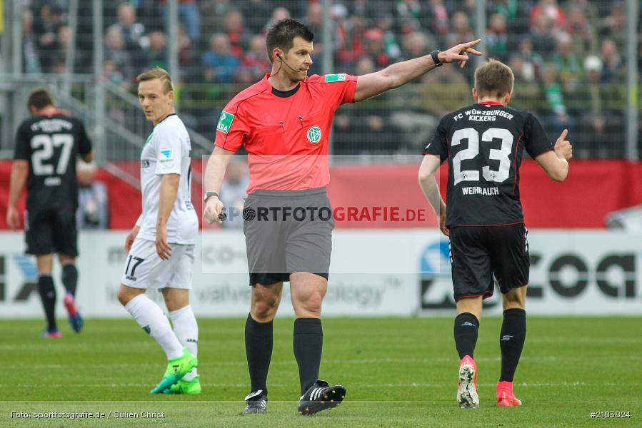 Alexander Sather, 07.04.2017, Fussball, 2. Bundesliga, Hannover 96, FC Würzburger Kickers - Bild-ID: 2183824 Alexander Sather, 07.04.2017, Fussball, 2. Bundesliga, Hannover 96, FC Würzburger Kickers - Bild-ID: 2183824