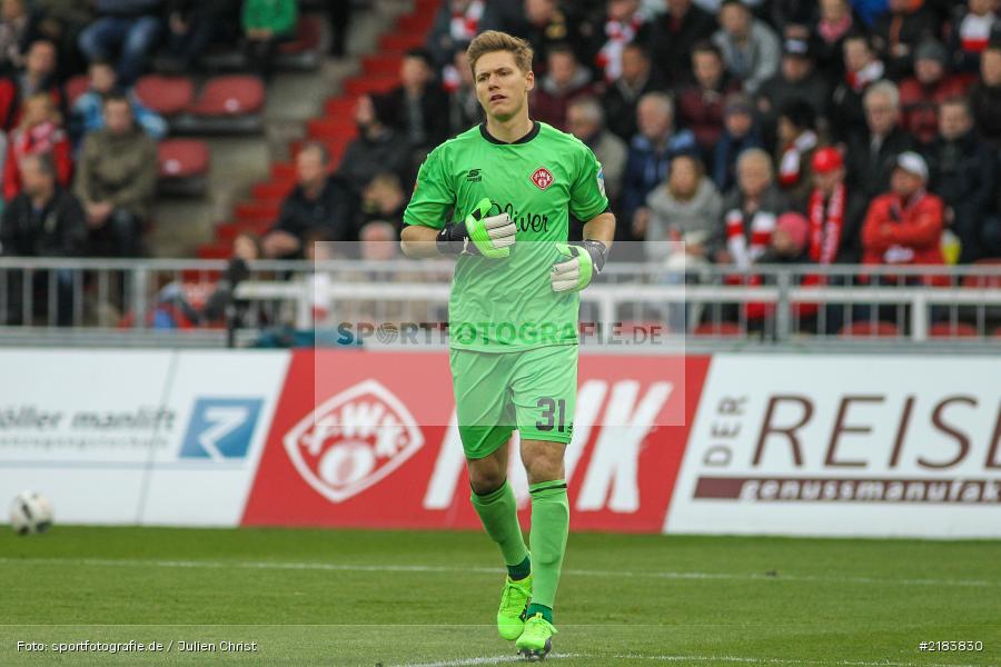 Jörg Siebenhandl, 07.04.2017, Fussball, 2. Bundesliga, Hannover 96, FC Würzburger Kickers - Bild-ID: 2183830