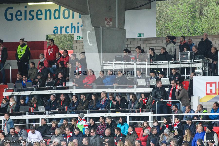 Medienarbeitsplätze, 07.04.2017, Fussball, 2. Bundesliga, Hannover 96, FC Würzburger Kickers - Bild-ID: 2183838 Medienarbeitsplätze, 07.04.2017, Fussball, 2. Bundesliga, Hannover 96, FC Würzburger Kickers - Bild-ID: 2183838