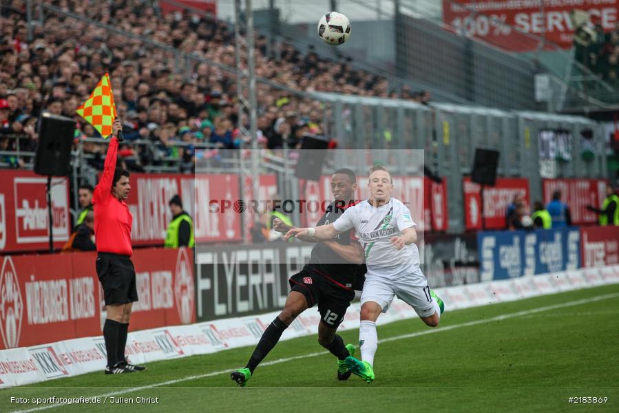 07.04.2017, Fussball, 2. Bundesliga, Hannover 96, FC Würzburger Kickers - Bild-ID: 2183869 07.04.2017, Fussball, 2. Bundesliga, Hannover 96, FC Würzburger Kickers - Bild-ID: 2183869