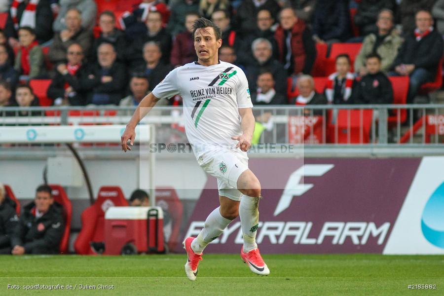 07.04.2017, Fussball, 2. Bundesliga, Hannover 96, FC Würzburger Kickers - Bild-ID: 2183882 07.04.2017, Fussball, 2. Bundesliga, Hannover 96, FC Würzburger Kickers - Bild-ID: 2183882