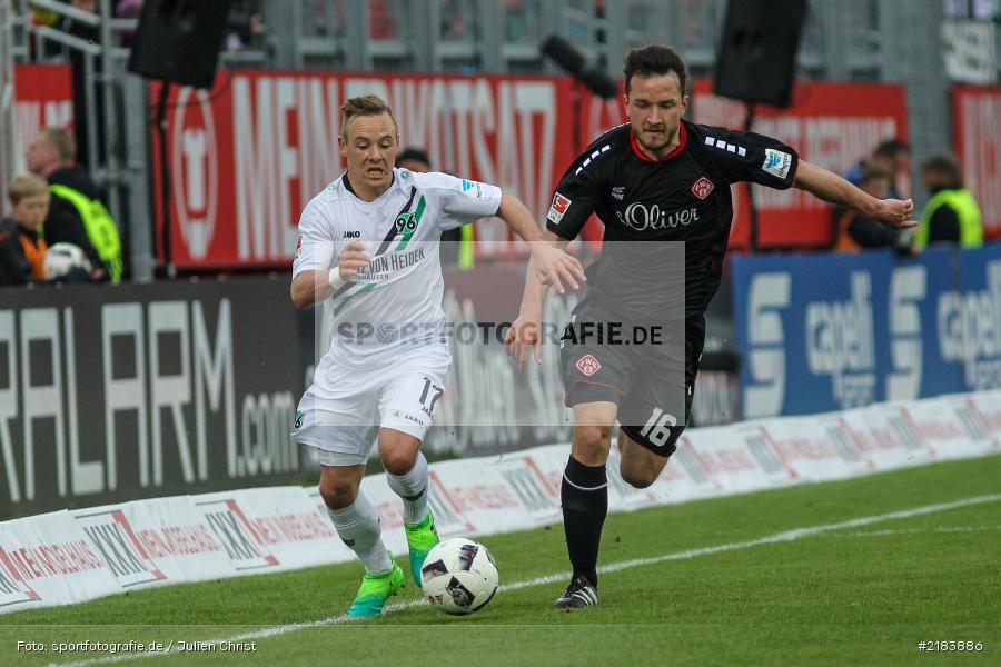 07.04.2017, Fussball, 2. Bundesliga, Hannover 96, FC Würzburger Kickers - Bild-ID: 2183886 07.04.2017, Fussball, 2. Bundesliga, Hannover 96, FC Würzburger Kickers - Bild-ID: 2183886