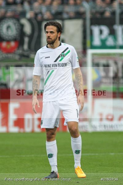 07.04.2017, Fussball, 2. Bundesliga, Hannover 96, FC Würzburger Kickers - Bild-ID: 2183904 07.04.2017, Fussball, 2. Bundesliga, Hannover 96, FC Würzburger Kickers - Bild-ID: 2183904