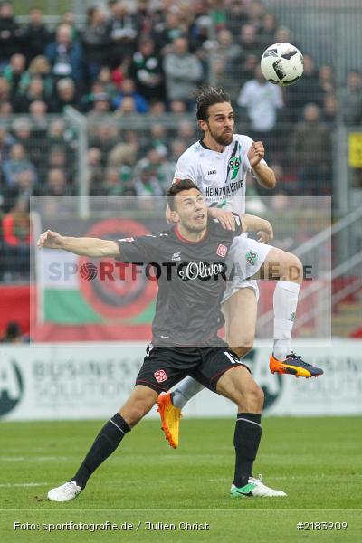 07.04.2017, Fussball, 2. Bundesliga, Hannover 96, FC Würzburger Kickers - Bild-ID: 2183909