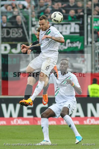 07.04.2017, Fussball, 2. Bundesliga, Hannover 96, FC Würzburger Kickers - Bild-ID: 2183913 07.04.2017, Fussball, 2. Bundesliga, Hannover 96, FC Würzburger Kickers - Bild-ID: 2183913