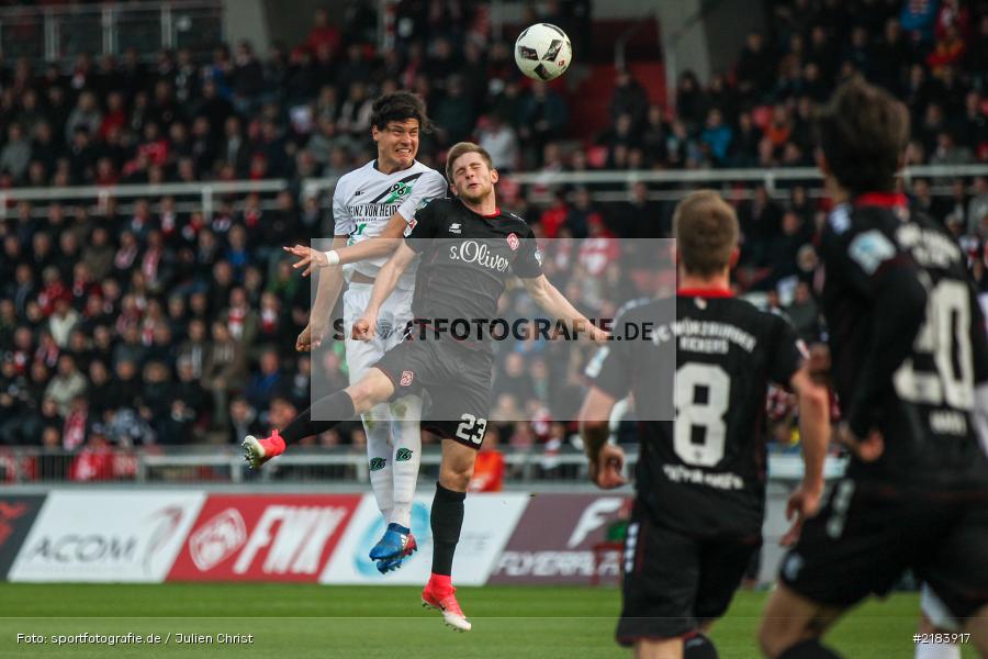 07.04.2017, Fussball, 2. Bundesliga, Hannover 96, FC Würzburger Kickers - Bild-ID: 2183917 07.04.2017, Fussball, 2. Bundesliga, Hannover 96, FC Würzburger Kickers - Bild-ID: 2183917