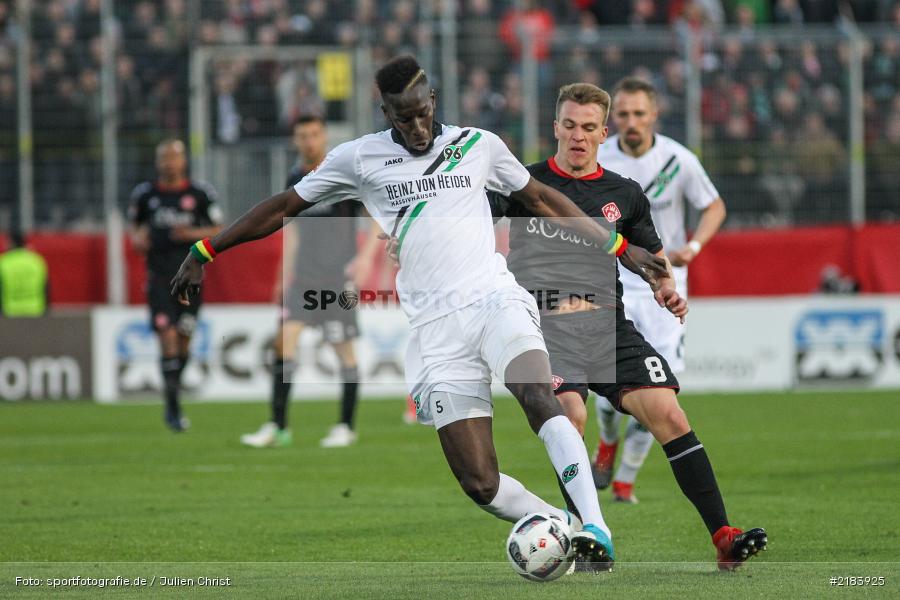 07.04.2017, Fussball, 2. Bundesliga, Hannover 96, FC Würzburger Kickers - Bild-ID: 2183925 07.04.2017, Fussball, 2. Bundesliga, Hannover 96, FC Würzburger Kickers - Bild-ID: 2183925