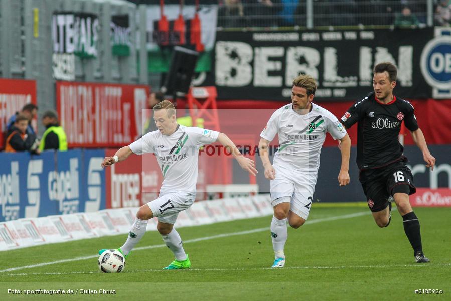 07.04.2017, Fussball, 2. Bundesliga, Hannover 96, FC Würzburger Kickers - Bild-ID: 2183926 07.04.2017, Fussball, 2. Bundesliga, Hannover 96, FC Würzburger Kickers - Bild-ID: 2183926