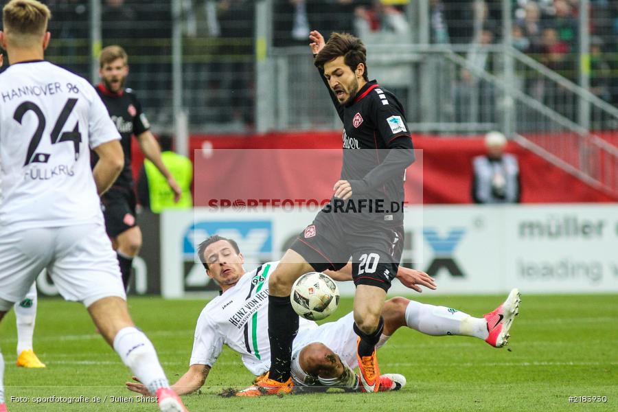 Daniel Nagy, Edgar Prib, 07.04.2017, Fussball, 2. Bundesliga, Hannover 96, FC Würzburger Kickers - Bild-ID: 2183930 Daniel Nagy, Edgar Prib, 07.04.2017, Fussball, 2. Bundesliga, Hannover 96, FC Würzburger Kickers - Bild-ID: 2183930