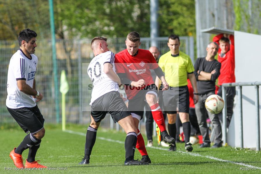 08.04.2017, Bayernliga Nord, SV Erlenbach/Main, FC Würzburger Kickers II - Bild-ID: 2183950