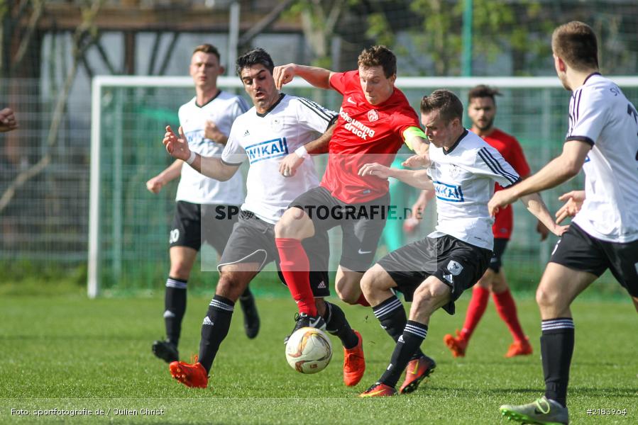 08.04.2017, Bayernliga Nord, SV Erlenbach/Main, FC Würzburger Kickers II - Bild-ID: 2183964