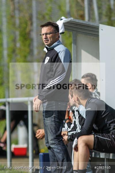 Hartmut Heinrich, 08.04.2017, Bayernliga Nord, SV Erlenbach/Main, FC Würzburger Kickers II - Bild-ID: 2183965