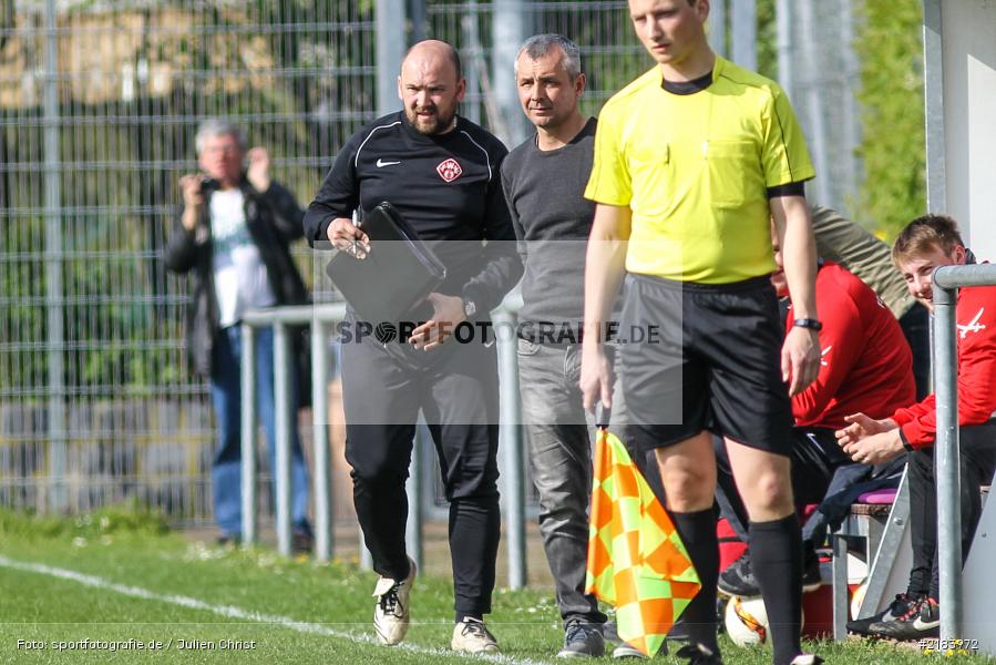 Claudiu Bozesan, 08.04.2017, Bayernliga Nord, SV Erlenbach/Main, FC Würzburger Kickers II - Bild-ID: 2183972