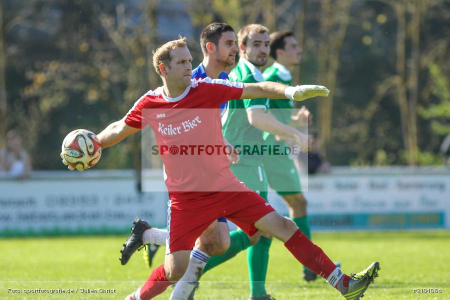Christoph Keller, 09.04.2017, Bezirksliga Unterfranken, TSV Heimbuchenthal, FV Karlstadt - Bild-ID: 2184086