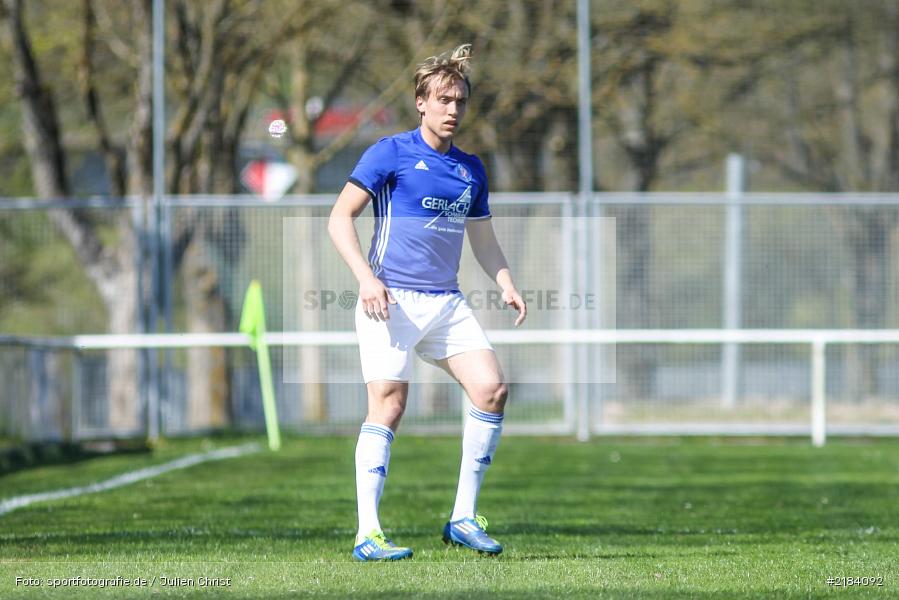 Kevin Bohn, 09.04.2017, Bezirksliga Unterfranken, TSV Heimbuchenthal, FV Karlstadt - Bild-ID: 2184092