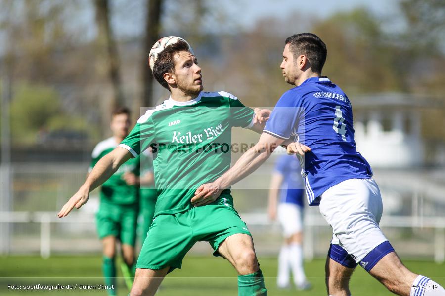 09.04.2017, Bezirksliga Unterfranken, TSV Heimbuchenthal, FV Karlstadt - Bild-ID: 2184119 09.04.2017, Bezirksliga Unterfranken, TSV Heimbuchenthal, FV Karlstadt - Bild-ID: 2184119