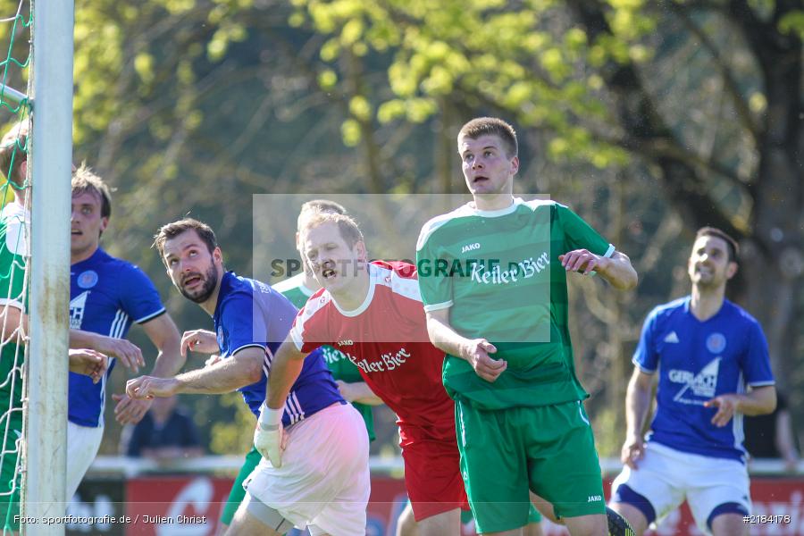 09.04.2017, Bezirksliga Unterfranken, TSV Heimbuchenthal, FV Karlstadt - Bild-ID: 2184178