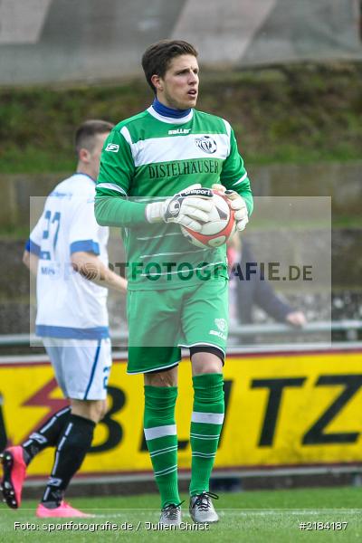 Andre Koob, 13.04.2017, Würzburg, Bayernliga Nord, SV Viktoria Aschaffenburg, Würzburger FV - Bild-ID: 2184187