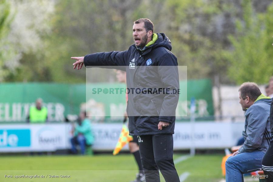Jochen Seitz, 13.04.2017, Würzburg, Bayernliga Nord, SV Viktoria Aschaffenburg, Würzburger FV - Bild-ID: 2184190