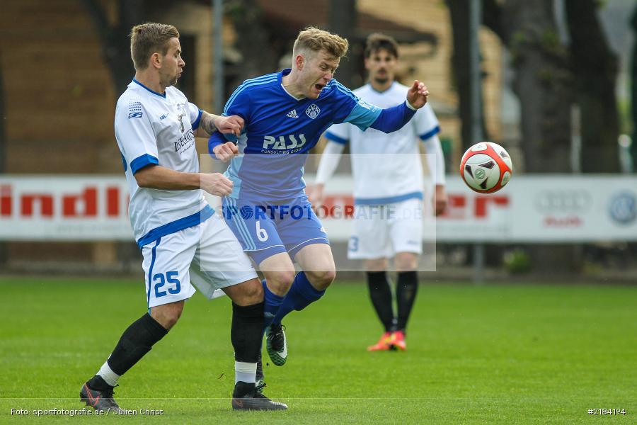 Roberto Desch, Wojtek Droszcz, 13.04.2017, Würzburg, Bayernliga Nord, SV Viktoria Aschaffenburg, Würzburger FV - Bild-ID: 2184194