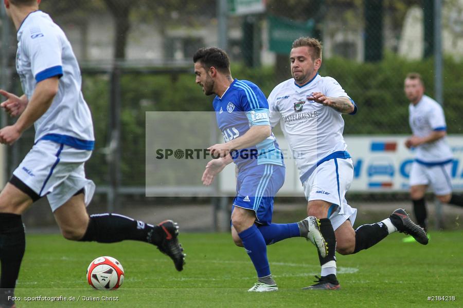 Daniele Toch, Wojtek Droszcz, 13.04.2017, Würzburg, Bayernliga Nord, SV Viktoria Aschaffenburg, Würzburger FV - Bild-ID: 2184218