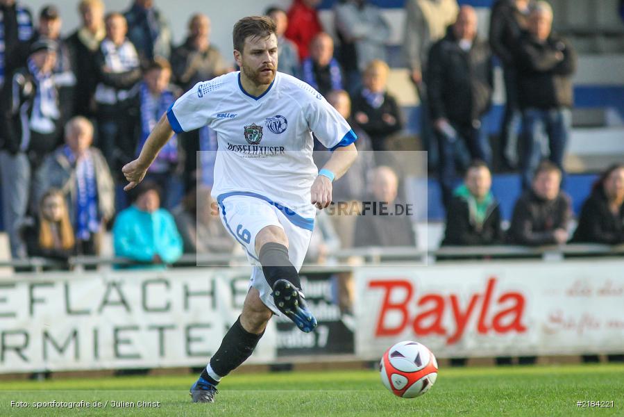 Christian Steinmetz, 13.04.2017, Würzburg, Bayernliga Nord, SV Viktoria Aschaffenburg, Würzburger FV - Bild-ID: 2184221