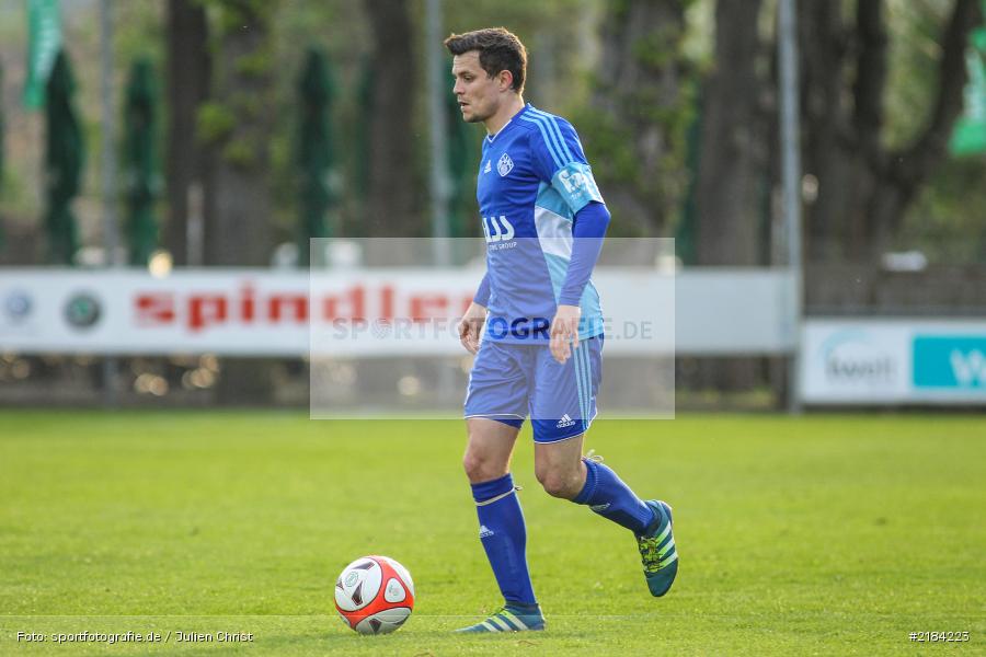 Daniel Cheron, 13.04.2017, Würzburg, Bayernliga Nord, SV Viktoria Aschaffenburg, Würzburger FV - Bild-ID: 2184223