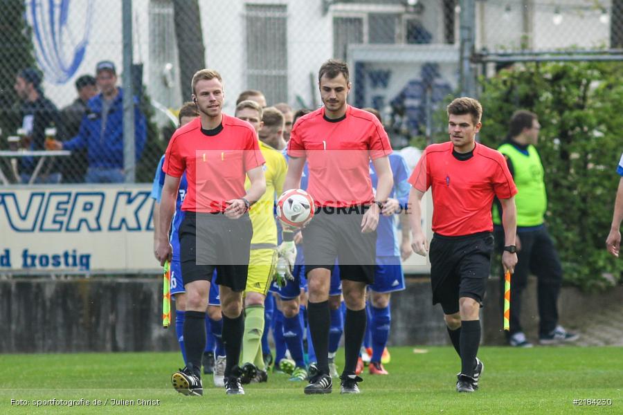 Julian Roidl, Jonas Kohn, Thomas Ehrnsperger, 13.04.2017, Würzburg, Bayernliga Nord, SV Viktoria Aschaffenburg, Würzburger FV - Bild-ID: 2184230