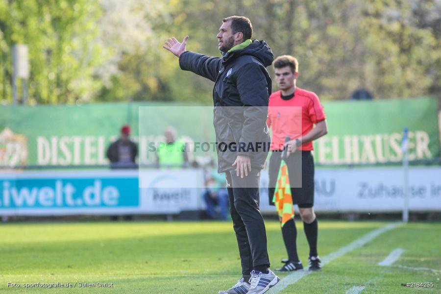 Jochen Seitz, 13.04.2017, Würzburg, Bayernliga Nord, SV Viktoria Aschaffenburg, Würzburger FV - Bild-ID: 2184235