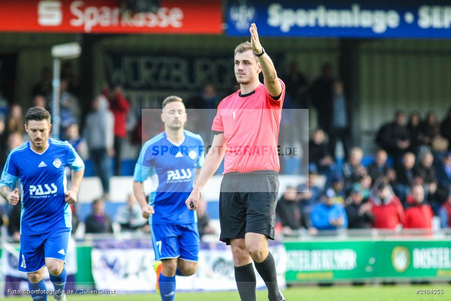 Ensdorf, Thomas Ehrnsperger, 13.04.2017, Würzburg, Bayernliga Nord, SV Viktoria Aschaffenburg, Würzburger FV - Bild-ID: 2184253
