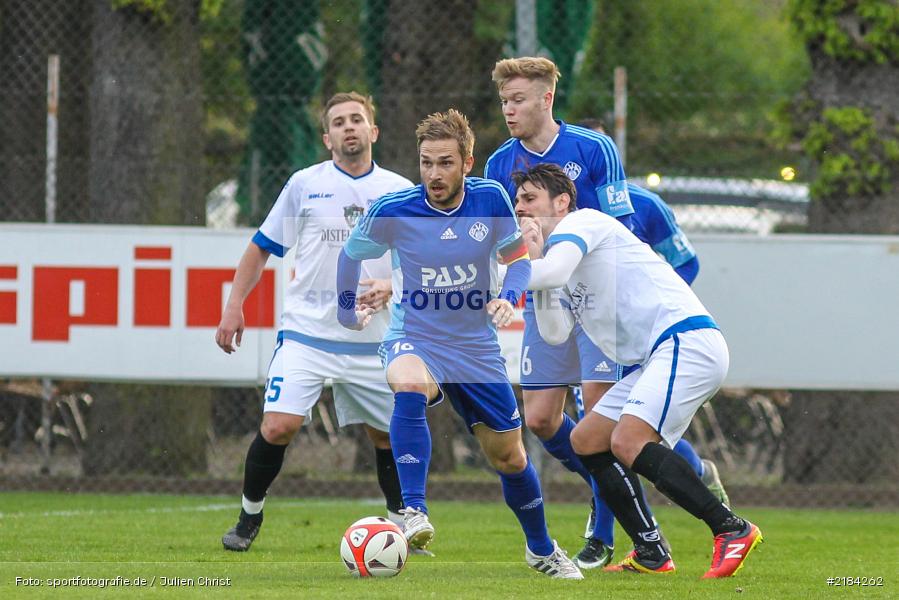 Christian Dan, Björn Schnitzer, 13.04.2017, Würzburg, Bayernliga Nord, SV Viktoria Aschaffenburg, Würzburger FV - Bild-ID: 2184262