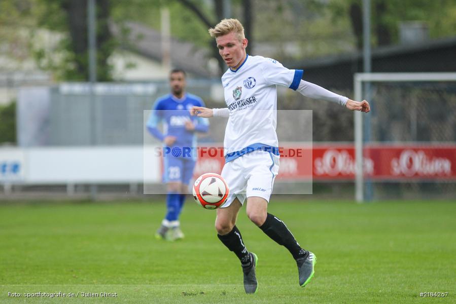 Nicolas Engelking, 13.04.2017, Würzburg, Bayernliga Nord, SV Viktoria Aschaffenburg, Würzburger FV - Bild-ID: 2184267
