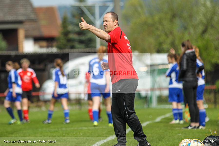 Thomas Heinzel, 15.04.2017, Kreisliga Frauen, SpVgg Adelsberg 2, SG Burgsinn - Bild-ID: 2184346 Thomas Heinzel, 15.04.2017, Kreisliga Frauen, SpVgg Adelsberg 2, SG Burgsinn - Bild-ID: 2184346