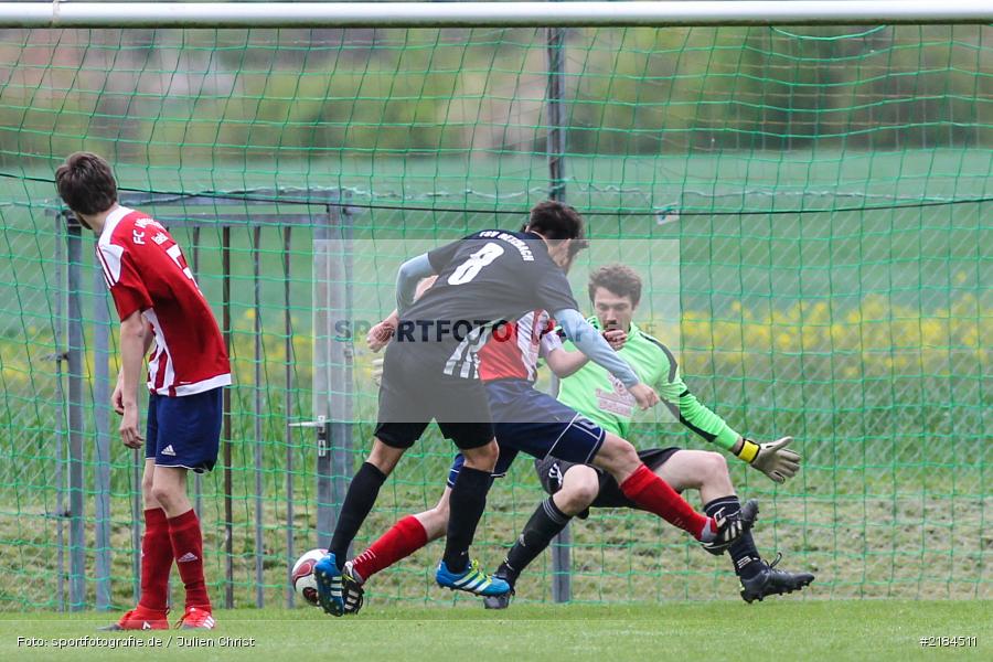 Andreas Köhler, 15.04.2017, Kreisliga Würzburg, FC Wiesenfeld-Halsbach, TSV Retzbach - Bild-ID: 2184511