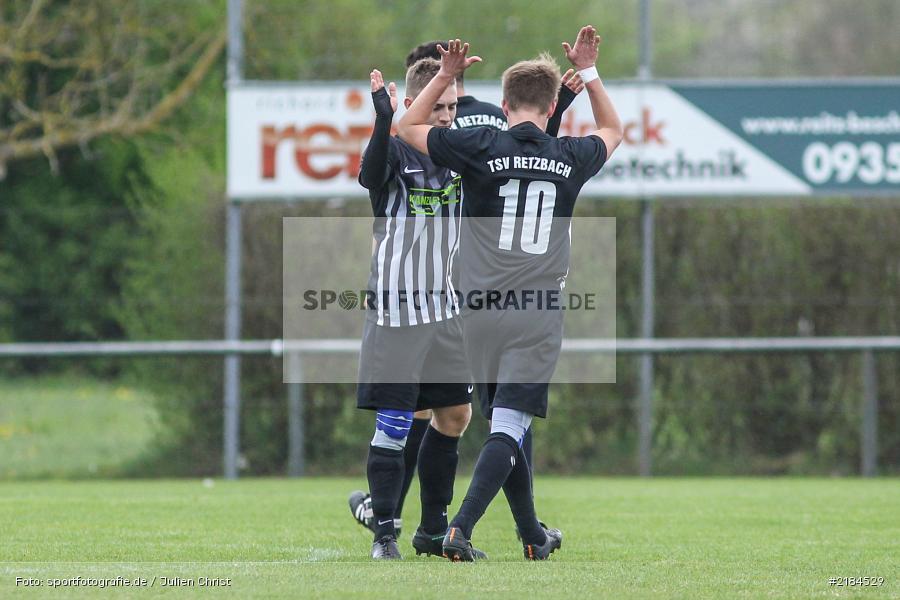 Lukas Gößwein, Philipp Gößwein, 15.04.2017, Kreisliga Würzburg, FC Wiesenfeld-Halsbach, TSV Retzbach - Bild-ID: 2184529