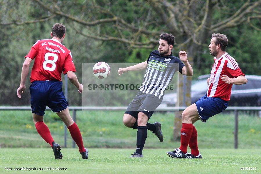 Daniel Höfling, Lorenz Liebler, 15.04.2017, Kreisliga Würzburg, FC Wiesenfeld-Halsbach, TSV Retzbach - Bild-ID: 2184542