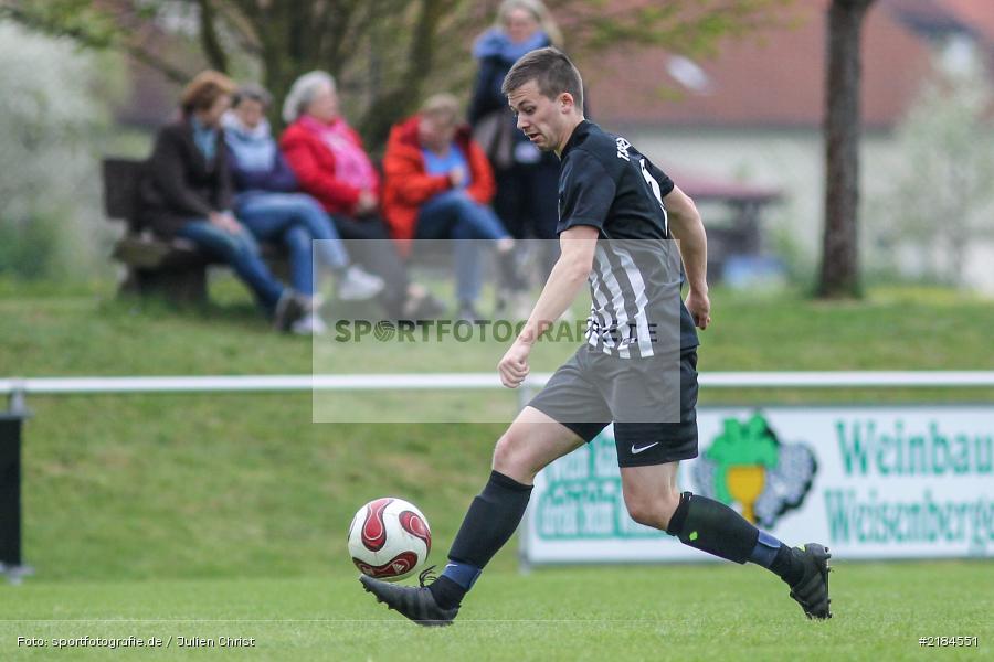 Tobias Hehrlein, 15.04.2017, Kreisliga Würzburg, FC Wiesenfeld-Halsbach, TSV Retzbach - Bild-ID: 2184551