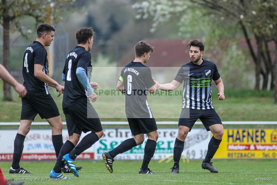 Dominik Hehrlein, 15.04.2017, Kreisliga Würzburg, FC Wiesenfeld-Halsbach, TSV Retzbach - Bild-ID: 2184557