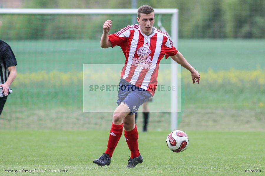 Simon Frauhammer, 15.04.2017, Kreisliga Würzburg, FC Wiesenfeld-Halsbach, TSV Retzbach - Bild-ID: 2184561