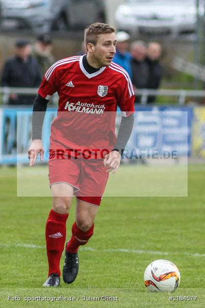 Manuel Römlein, 22.04.2017, Landesliga Nordwest, SpVgg Jahn Forchheim, TSV Karlburg - Bild-ID: 2184579
