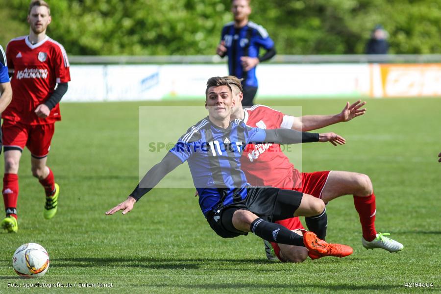 Marvin Schramm, David Mai, 22.04.2017, Landesliga Nordwest, SpVgg Jahn Forchheim, TSV Karlburg - Bild-ID: 2184604