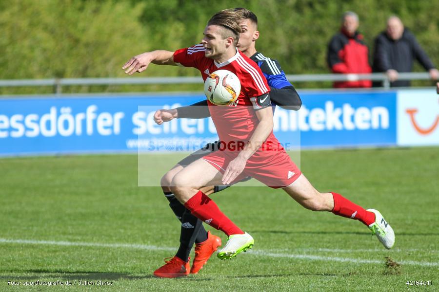 David Mai, Marvin Schramm, 22.04.2017, Landesliga Nordwest, SpVgg Jahn Forchheim, TSV Karlburg - Bild-ID: 2184611