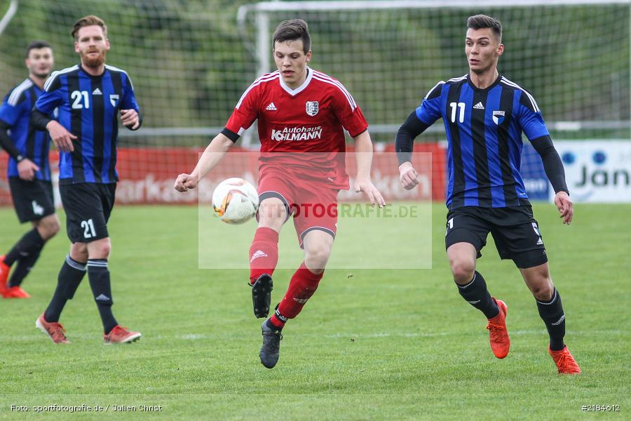 Marcel Frank, David Mai, 22.04.2017, Landesliga Nordwest, SpVgg Jahn Forchheim, TSV Karlburg - Bild-ID: 2184612