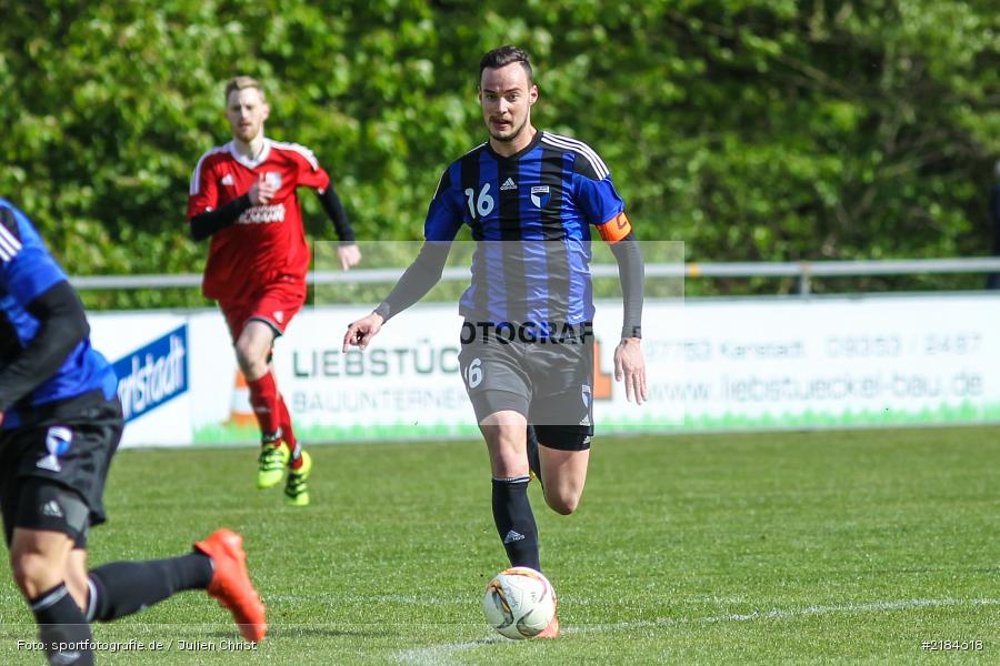 Sebastian Schäferlein, 22.04.2017, Landesliga Nordwest, SpVgg Jahn Forchheim, TSV Karlburg - Bild-ID: 2184618