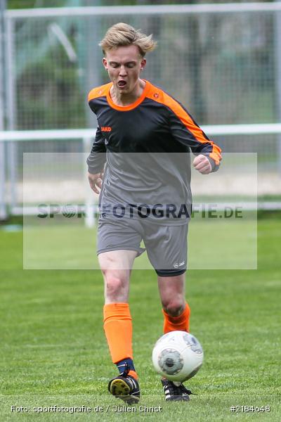 Henry Gräfenstein, 22.04.2017, Bezirksoberliga U19, (SG) FC Hösbach, JFG Kreis Karlstadt - Bild-ID: 2184648