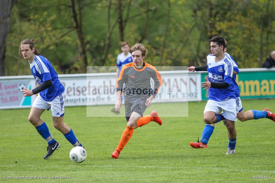 Tim Hofbauer, 22.04.2017, Bezirksoberliga U19, (SG) FC Hösbach, JFG Kreis Karlstadt - Bild-ID: 2184653